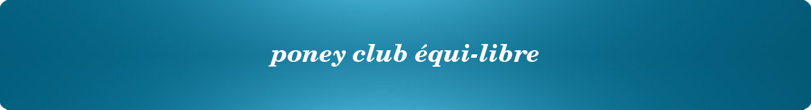 poney club équi-libre
